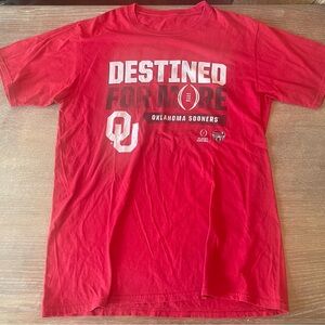 Destined for more OU oklahoma university tee T-shirt size medium